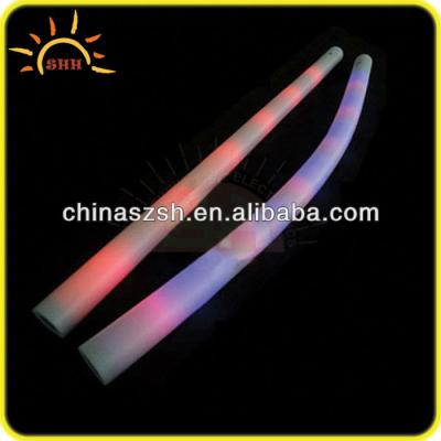 China Multicolor LED Lighting Children Swimming Pool Long Foam Flashing Sticks Shenzhen for sale