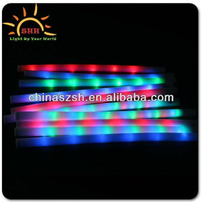 China NEW Fashion LED Foam Multicolor Lighting Flashing Long Sticks For Swimming Shenzhen for sale