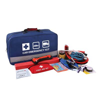 China Outdoor Roadside Car First Aid Kit Customization Emergency First Aid Bag For Car Trunk for sale