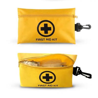 China Outdoor High Quality Waterproof Mini Nylon First Aid Kit First Aid Bag For Home Office Traveling Use for sale