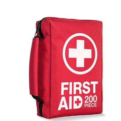 China Nylon Durable Waterproof Lightweight Family Kit First Aid Handle Medical First Aid Bag For Home Office for sale