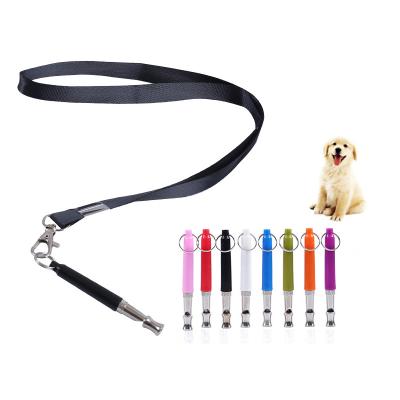 China Viable Manufacturer Wholesale Adjustable Sound Stop Bark Training Dog Whistle for sale