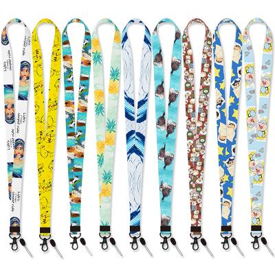 China Promotional Gift Cheap Design Your Own Lanyard Custom Printed Polyester Dye Sublimation Lanyards Heat Transfer for sale