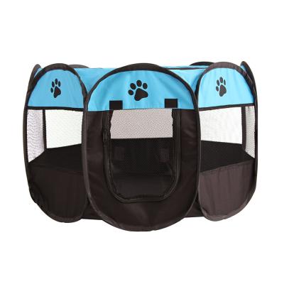 China Hot Selling Breathable Outdoor Products Portable 8 Panels Large Dog Tent Foldable Outdoor Tent for sale