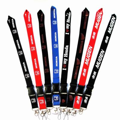 China Custom Famous Car Logo Pink Lanyards Custom Promotional Gifts 2021 New Design for sale