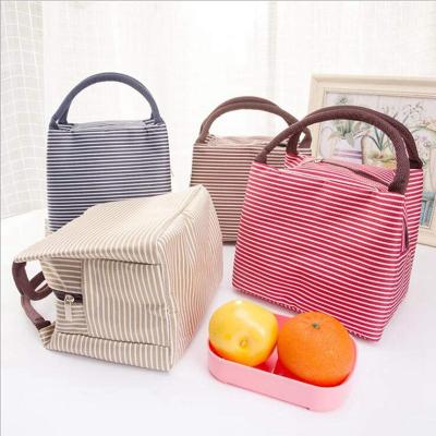 China Waterproof Collapsible Lunch Container Tote Bag Reusable Lunch Holder Insulated Picnic Bag for sale