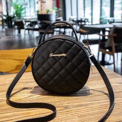 China 2021 Fashion Reusable Mini Bags Women Round Cross Handbag Ladies - Body Shoulder Bags for sale