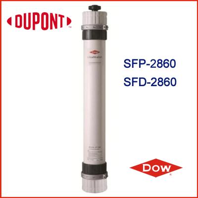 중국 흐름 2.0 6.1 M3 /Hr DOW UF 막 모듈 SFP-2860 / SFD-2860 높은 기계적 견고성 판매용