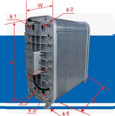 China 0.5-0.7m3/H EDI-staven LX-HD-50 voor desinfectie bij hoge temperatuur Te koop