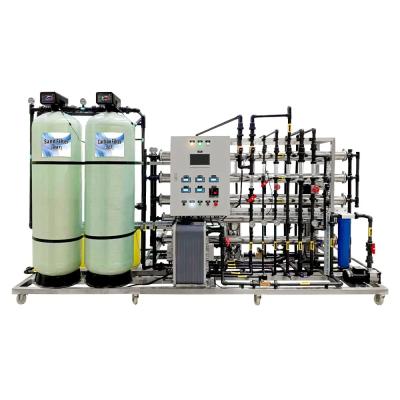 China Industrial Water Filter Machine 1500l/H Reverse Osmosis With EDI Machine for sale