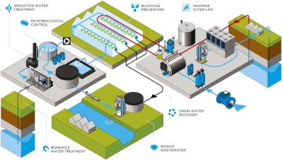 China 900000 GPD Reverse Osmosis Systems For Agriculture for sale