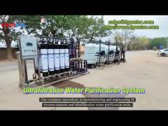 15tph UF Ultrafiltration Purifier System Drinking Water Treatment Plant