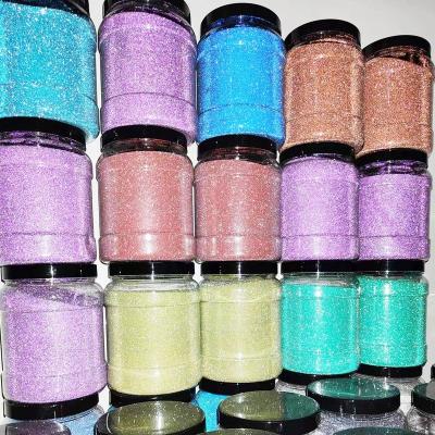 China Sugar cosmetic wholesale multi synthetic acrylic dust nail diamond natural color dip color stock volume for sale