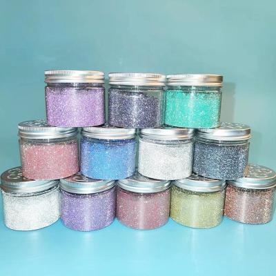 China 1kg Cosmetic Per Bottle Different Color Pixie Synthetic Loose Diamond Glitter Nail Crystal Acrylic Powder for sale