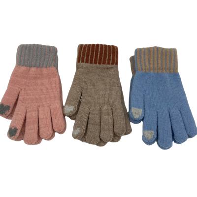 China Daily Lifestyle Style Gift Touch Screen Women Gloves High Quality Knitting Winter for sale