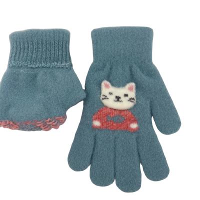 China Keeping Warm Factory Fashion Wholesale Gloves With Printing For Kids Gloves Winter for sale