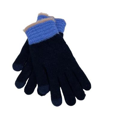 China Daily Life Winter Magic Knit Gloves Touch Screen Cheap Women To Heat To Stretch Knitted Gloves for sale