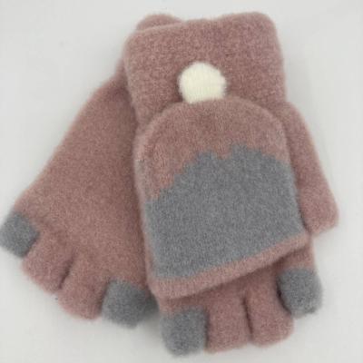 China Keeping Warm Children Winter Knitted Gloves Cartoon Winter Children Gloves Warm for sale