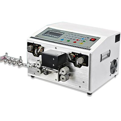 China Fully automatic strip wire machine computer stripper cutting machine offline bv/bvr sheathed cable internal and external peeling bending machine for sale