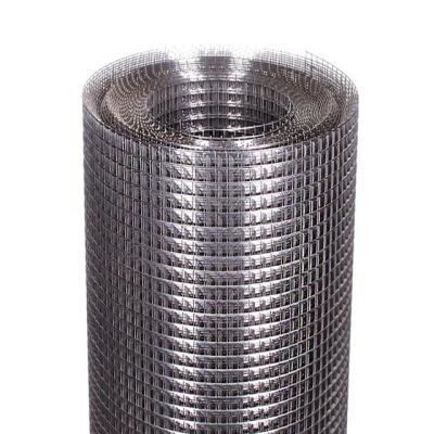 China Construction Wire Mesh 1/2 Inch Openings Square Mesh Galvanized Welded Wire Mesh Roll for sale