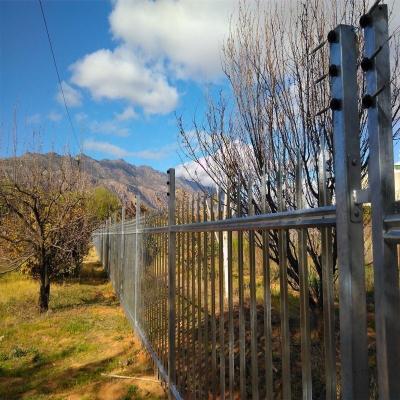 China Easily Assembled High Security Euro Steel Palisade Fence for sale