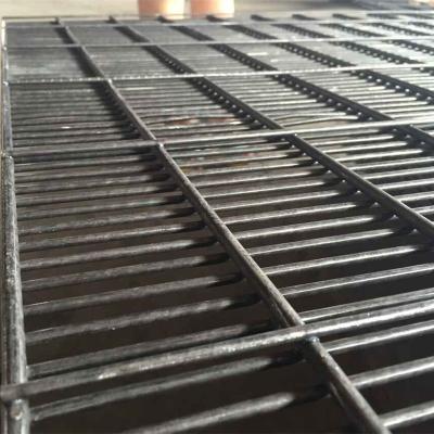 China 868 Security 2*2.5m Twin Easily Assembled Galvanized Wire Mesh Double Wire Fence Panel for sale