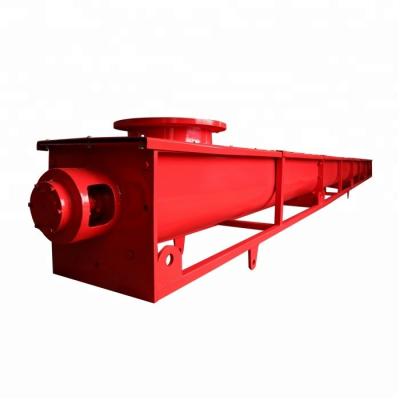 China Oil Resistant Stainless Steel Slurry U Type Screw Conveyor for sale