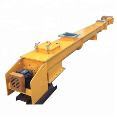 China Heat Resistant Mini Make Inlet Screw Conveyor For Silo Cement For Powder for sale