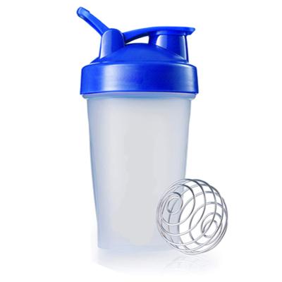 China Customized Viable Logo Portable Sports Gym Plastic Water Bottles, Storage Box Design Plastic Protein Shaker Bottle With Mixer for sale