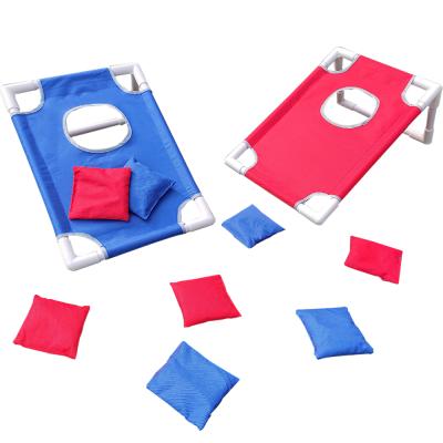 China 2020 Best Selling Outdoor Sport Game Kids Amusement Corn Hole Games, Custom Logo Folding Bean Bag Toss Game for sale