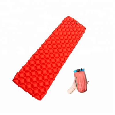 China Diamond Spot Compact Outdoor sports beach Mat Camping Pad Inflatable Sleeping mat for climbing, hiking. for sale