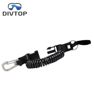 China Retractable PVC Black Lanyards With Snap Hooks for sale