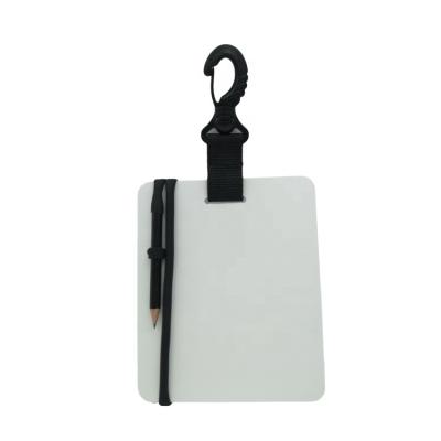 China PVC Underwater Writing Scuba Slate for Spearfishing Diving Freediving Swimming Underwater Sports 15.3cm x 12.7cm for sale