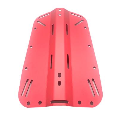 China Aluminum+ PP Line Backplate Aluminum Oxygen Tank Diving Backpack for sale