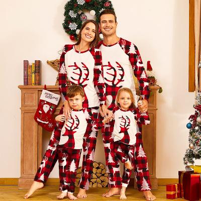 China Matching Christmas Kids Men Women Clothes Print Print Panty Suit Party Home Mom Sleepwear Pajamas Set Christmas Family Pajamas Set for sale