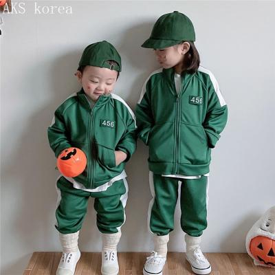 China Breathable Boys Girls Autumn Winter Clothes Sets Kid Children Sports Suit Tracksuit Cotton Zipper Jacket Sweatshirts+pants for sale