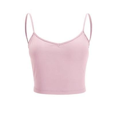 China Amazon Gym Tank Tops Breathable Hot Selling Fitness Women Sports Bra for sale