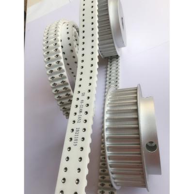 China Machinery Repair Shops Excellent Flexibility V-Ribbed Belt Set Industrial Power Transmission v Belt Synchro Pulley For Industrial Use for sale