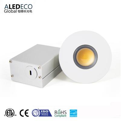 China Modern Round Apartment Led Downlight 7W COB High Voltage 120V Soffit Lighting LED Downlight for sale