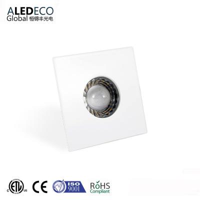 China Square Modern Apartment Led Downlight 7W COB Low Voltage 12V Soffit Lighting LED Downlight for sale