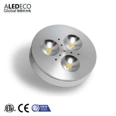 China Modern Ultra Thin Recessed Or Surface Mount LED Display Light 12V 3W Power LED Cabinet Light for sale