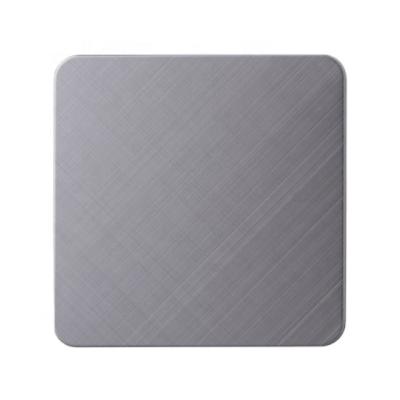 China High Standard Wall Decoration Embossed/Laser/Etched/Hairline/Colored Decorative Sheet SS Gray Color Series Cheap Price for sale