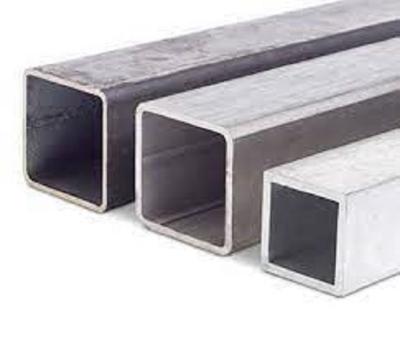 China Construction ASTM 201 Stainless Steel Square Tube in Various Custom Lengths and Specifications for sale