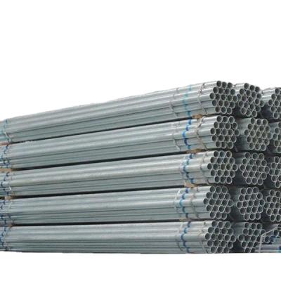 China Making Pipes Hot Dip Galvanized Round Steel Pipe Q235 for sale