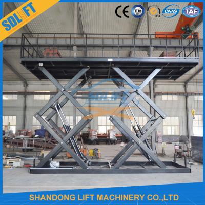 China 8000kgs Load Heavy Duty Custom Scissor Lift Table CE Approval for sale