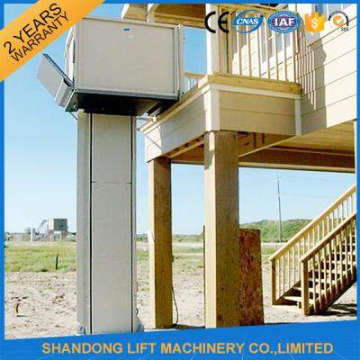 China Automatic / Stationary Wheelchair Platform Lift Aluminum Alloy With Powder Coating Material for sale