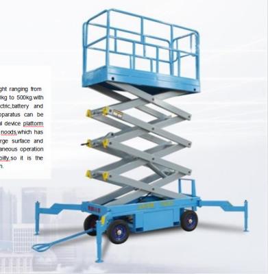 Chine Petit GV électrique BV d'ascenseur de ciseaux d'ascenseur mobile hydraulique de plate-forme à vendre