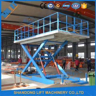 China Durable Home Garage Car Scissor Lift Heavy Duty Scissor Lift Table Multi Color for sale