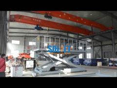 Scissor car lift