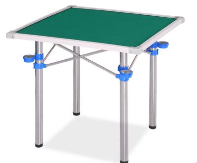 China Cheap Metal Mahjong Table Folding Table Metal / Portable Wooden Mahjong Table for sale